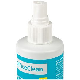 Чистящая жидкость-спрей OfficeClean для пластиковых поверхностей, компьютеров, телефонов, факс-аппаратов и другой оргтехники 250мл фото Чистящая жидкость-спрей OfficeClean для пластиковых поверхностей, компьютеров, телефонов, факс-аппаратов и другой оргтехники 250мл