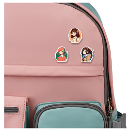 Набор акриловых значков MESHU "Dream girls", прямая УФ-печать, 3шт. фото Набор акриловых значков MESHU "Dream girls", прямая УФ-печать, 3шт.