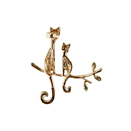 Набор брошей MESHU "Wild cat", 2шт, европодвес фото Набор брошей MESHU "Wild cat", 2шт, европодвес