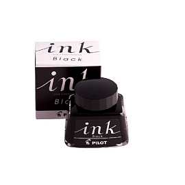 Чернила Pilot INK-30 черные 30 мл (в стеклянном флаконе)