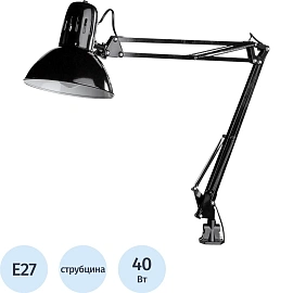 Светильник настольный Arte Lamp A6068LT-1BK черный