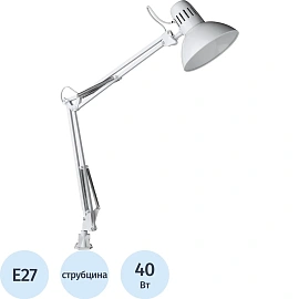 Светильник настольный Arte Lamp A6068LT-1WH белый