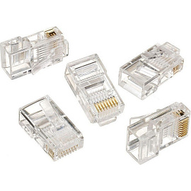 Вилка Cablexpert RJ-45 (LC-8P8C-001) 100 штук в упаковке