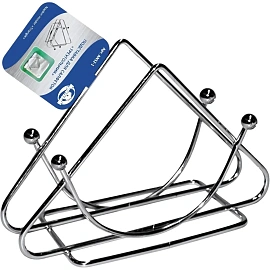 Салфетница Мультидом Треугольник стальная 13x9 см