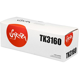 Картридж лазерный Sakura TK-3160 SATK3160/1T02T90NL1 для Kyocera черный совместимый