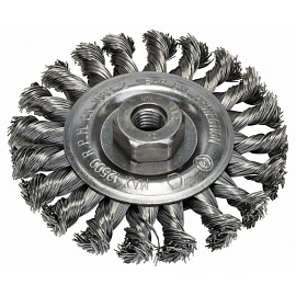 Корщетка для УШМ дисковая стальная проволока 115 мм Bosch (2609256512)