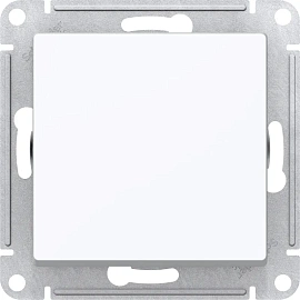 Выключатель одноклавишный Schneider Electric AtlasDesign 10А механизм скрытого монтажа белый (ATN000111)