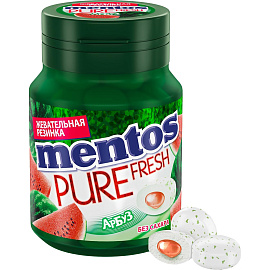 Жевательная резинка Mentos Pure Fresh Арбуз 54 г