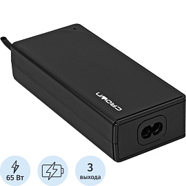 Сетевое зарядное устройство Crown 65 Вт (CMLC-6006)