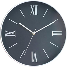Часы настенные Clock Dark Blue (30.6x30.6x4.5 см)