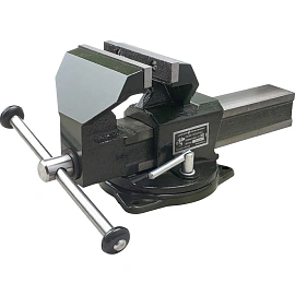 Тиски слесарные Дело Техники поворотные с наковальней ТСС-125 (392425)