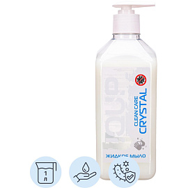 Мыло жидкое IQUP Clean Care Crystal 1000 мл
