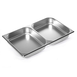 Гастроемкость Luxstahl GN 1/1 53x32.5x6.5 см 8 л нержавеющая сталь