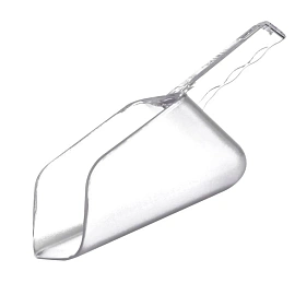 Совок бакалейный для сыпуч.прод., прозрач. пластик, V=1920гр (64oz), кт1180