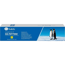 Картридж струйный G&G 913A GG-F6T79AE для HP желтый совместимый