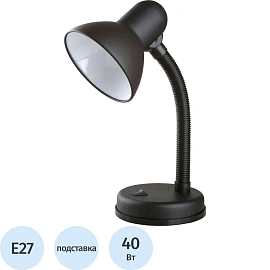 Светильник настольный Camelion KD-301 черный