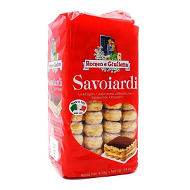 Печенье сахарное Savoiardi biscuits Romeo & Giullietta 400 г