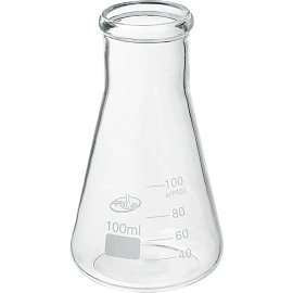 Колба коническая Apexlab КН-3-100-34 с делениями