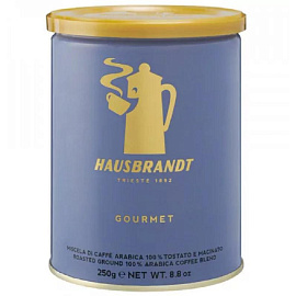 Кофе молотый Hausbrandt Gourmet 250 г (железная банка)