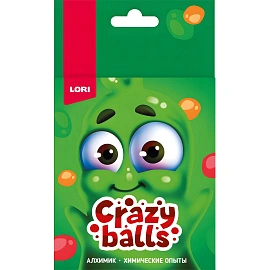 Набор химических опытов Lori Алхимик Crazy Balls