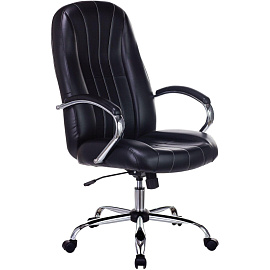 Кресло для руководителя Easy Chair 658 SL черное (экокожа, металл)