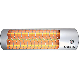 Обогреватель инфракрасный Oasis IV-18 серый (1800 Вт, кварцевый)