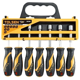 Набор отвёрток торцевых Tolsen GRIPro (7 штук, TT20196)