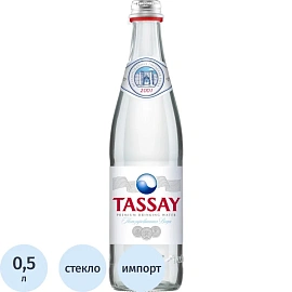 Вода питьевая Tassay негазированная 0.5 л