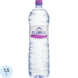 Вода минеральная Эльбрус столовая негазированная 1.5 л фото Вода минеральная Эльбрус столовая негазированная 1.5 л