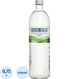 Вода минеральная Сенежская столовая негазированная 0.75 л