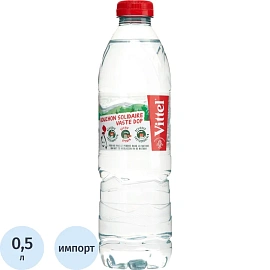Вода минеральная Vittel столовая негазированная 0.5 л