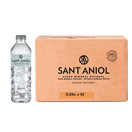 Вода минеральная Sant Aniol столовая негазированная 0.33 л