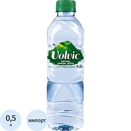 Вода минеральная Volvic столовая негазированная 0.5 л