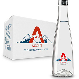 Вода минеральная Axout столовая негазированная 0.33 л