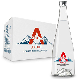 Вода минеральная Axout столовая негазированная 0.75 л