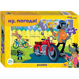 Пазл для малышей STEP puzzle company Ну, погоди! 104 детали
