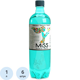 Вода минеральная Miss mineral detox лечебно-столовая газированная 1 л