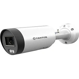 IP-камера Tantos TSi-Px457FN уличная цилиндрическая с LED подсветкой
