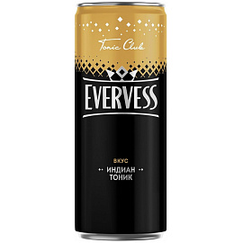 Напиток Evervess Tonic club Индиан Тоник газированный 0.33 л