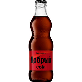 Напиток сильногазированный Добрый Cola Zero 0.25 л