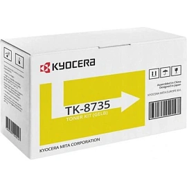 Тонер-картридж Kyocera TK-8735Y 1T02XNANL0 дляTASKalfa 7052ci/7353ci/8353ci