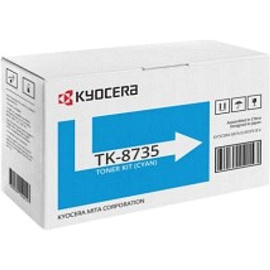 Тонер-картридж Kyocera TK-8735C 1T02XNCNL0 дляTASKalfa 7052ci/7353ci/8353ci