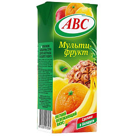 Нектар АВС мультифруктовый 0.2 л