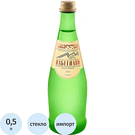 Вода минеральная Набеглави лечебно-столовая газированная 0.5 л
