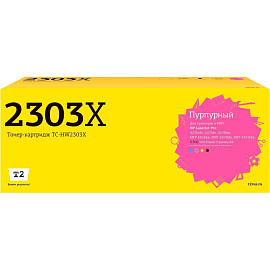 Картридж лазерный EasyPrint TC-HW2302X/HP-HW2302X для HP пурпурный совместимый