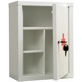 Аптечка металлическая Практик AMD-39 (белый, 300x160x390 мм)