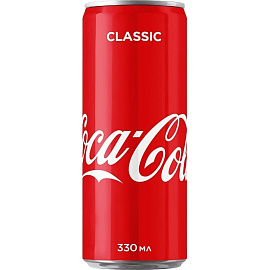 Напиток сильногазированный Coca-cola 0.33 л