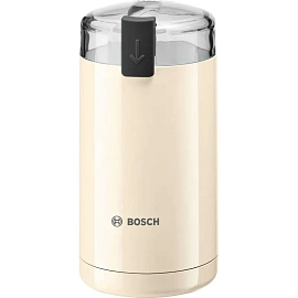 Кофемолка BOSCH TSM6A017C, мощность 180 Вт, вместимость 75 г, пластик, бежевая