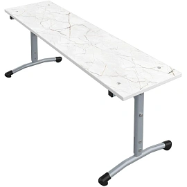 Скамья MET_рег. 120 оникс азул/серый