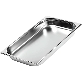 Гастроемкость (1/1x65мм), нерж. сталь AISI201, толщина 0,7мм,530x325x65мм